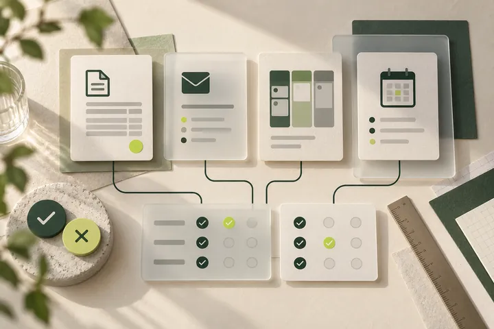Cartes de logiciels comparées selon leurs usages